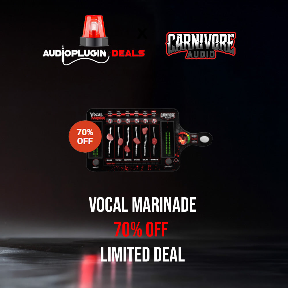 🔥 Vocal Marinade Is Now Live on Audio Plugin Deals! 🔥