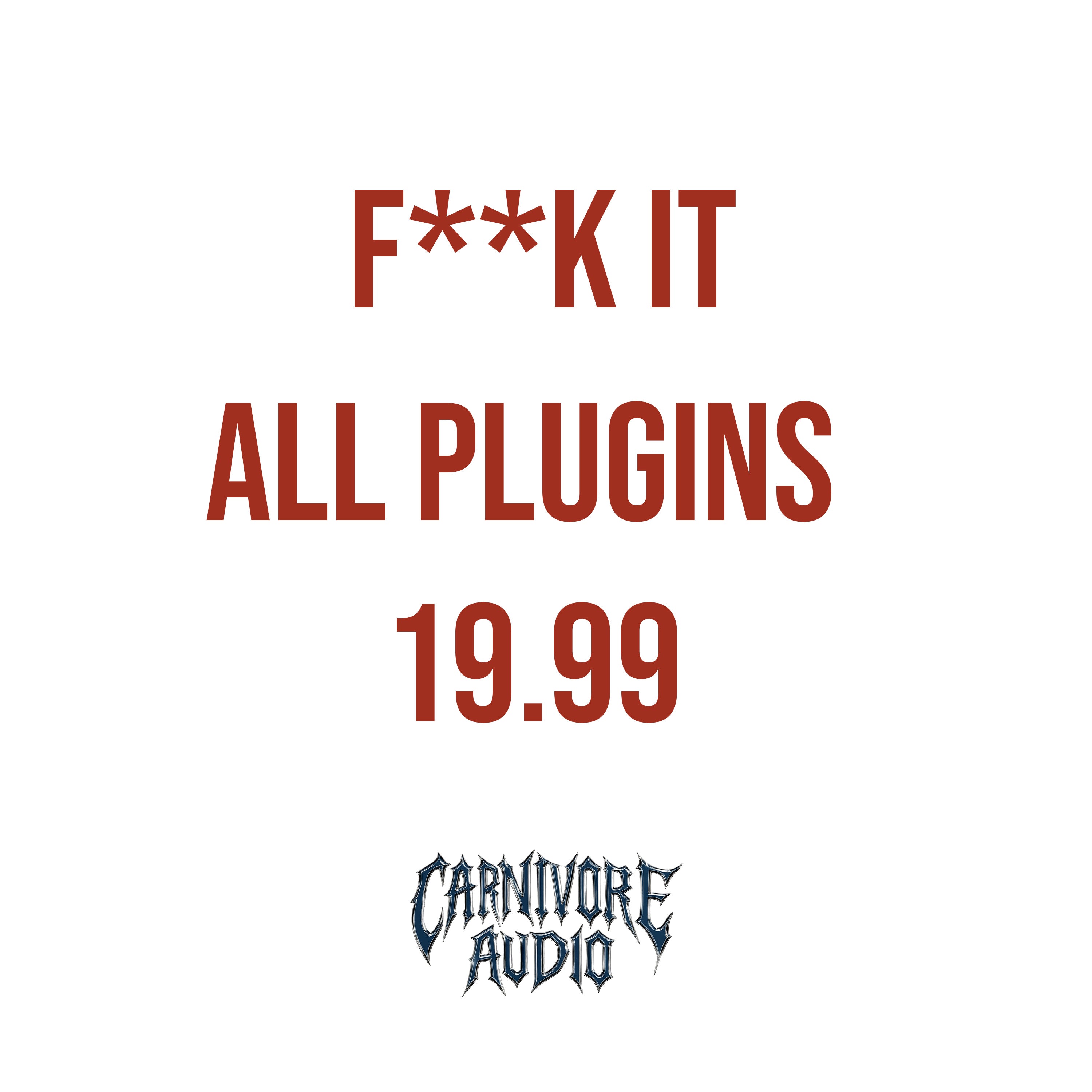 Discover Carnivore Audio: Premium Plugins for Just $19.99