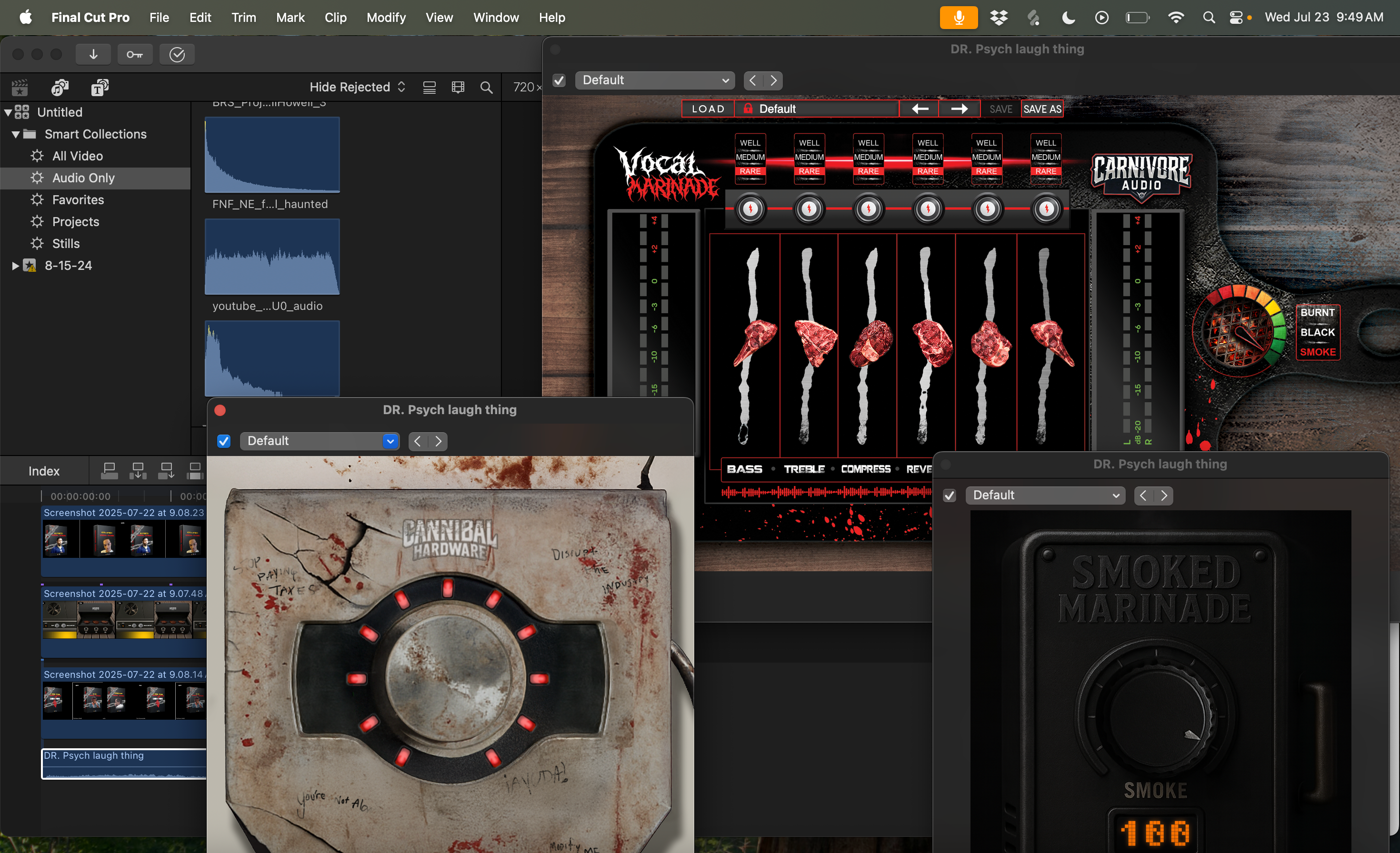 🎬 Carnivore Audio Plugins Now Work in Premiere Pro & Final Cut!