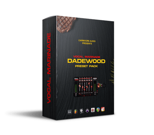 Carnivore Audio vocal preset collection, DADEWOOD, developed for music producers – instant pro sound presets for Vocal Marinade